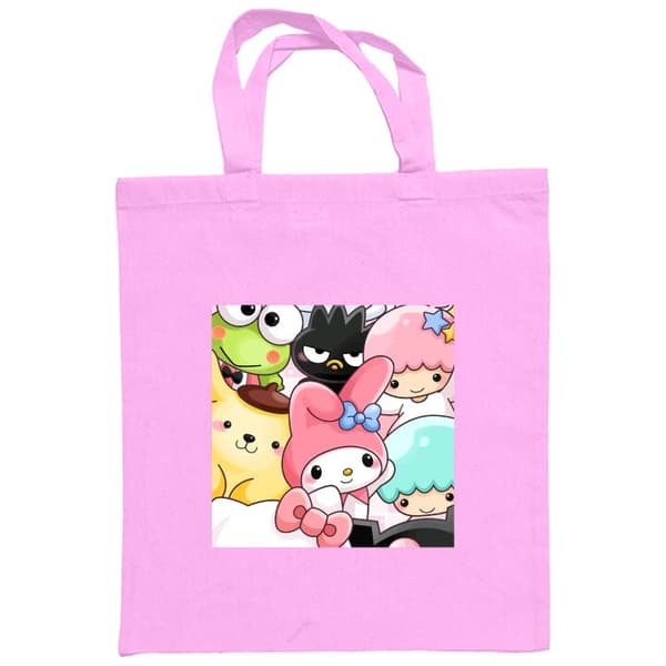 Shoppingväska i Tyg | Praktisk Tygpåse Kawaii Sanrio Crew