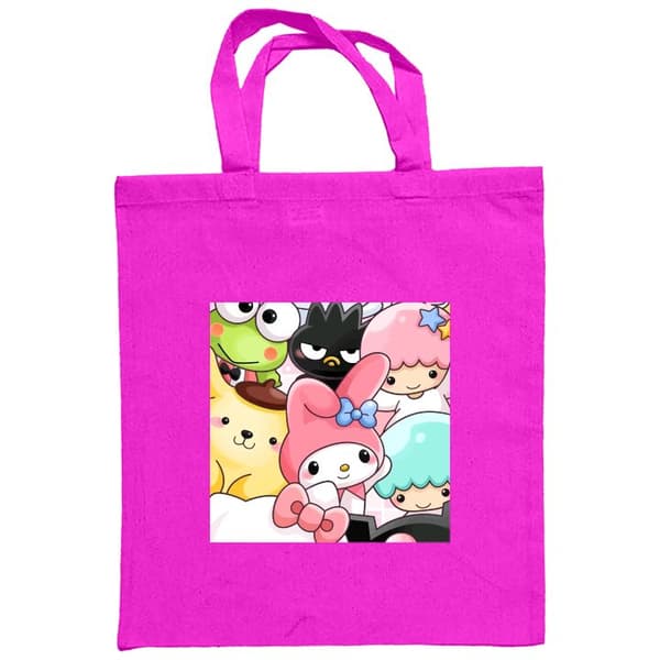 Ostoskassi Kangasta | Kätevä Kangaskassi Kawaii Sanrio Crew