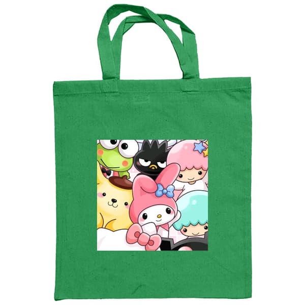 Shoppingväska i Tyg | Praktisk Tygpåse Kawaii Sanrio Crew