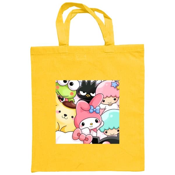 Shoppingväska i Tyg | Praktisk Tygpåse Kawaii Sanrio Crew