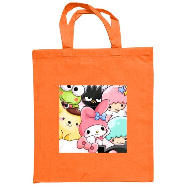 Ostoskassi Kangasta | Kätevä Kangaskassi Kawaii Sanrio Crew