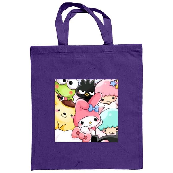 Ostoskassi Kangasta | Kätevä Kangaskassi Kawaii Sanrio Crew