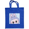 Miniatyrbild 1 av 2: Shoppingväska i Tyg | Praktisk Tygpåse Blue Bunny Labubu
