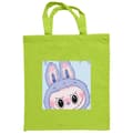 Miniatyrbild 1 av 3: Shoppingväska i Tyg | Praktisk Tygpåse Blue Bunny Labubu