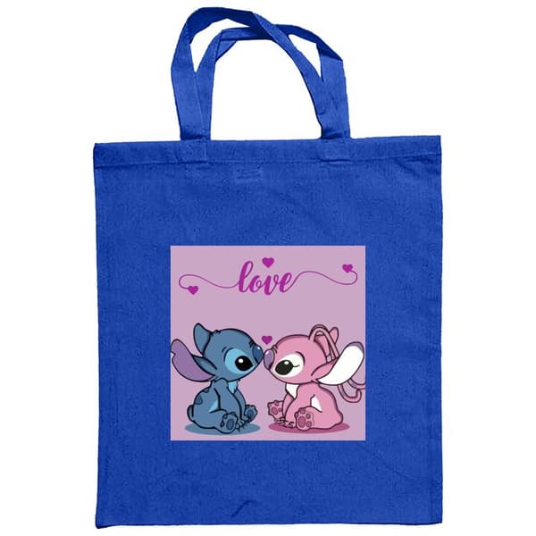 Ostoskassi Kangasta | Kätevä Kangaskassi Lilo & Stitch - Angel