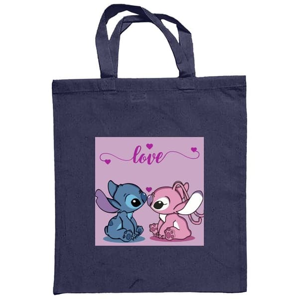 Ostoskassi Kangasta | Kätevä Kangaskassi Lilo & Stitch - Angel