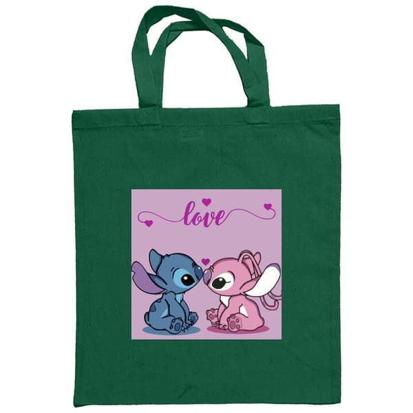 Ostoskassi Kangasta | Kätevä Kangaskassi Lilo & Stitch - Angel