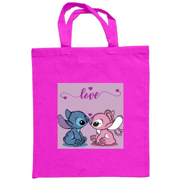 Ostoskassi Kangasta | Kätevä Kangaskassi Lilo & Stitch - Angel