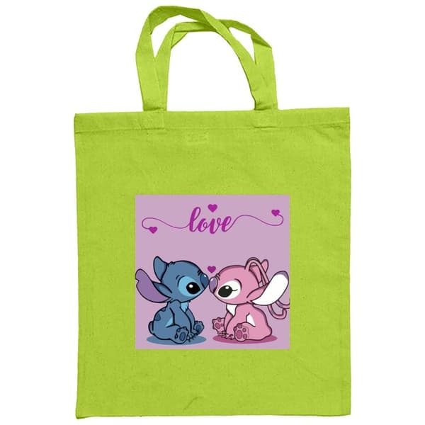 Ostoskassi Kangasta | Kätevä Kangaskassi Lilo & Stitch - Angel
