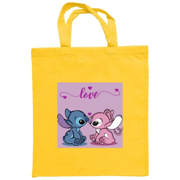 Ostoskassi Kangasta | Kätevä Kangaskassi Lilo & Stitch - Angel