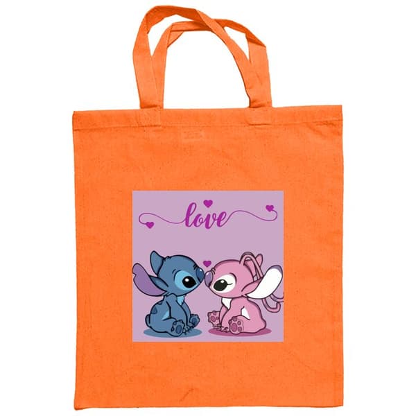 Ostoskassi Kangasta | Kätevä Kangaskassi Lilo & Stitch - Angel