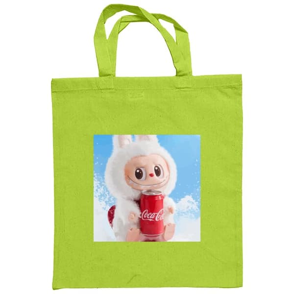 Shoppingväska i Tyg | Praktisk Tygpåse Labubu Summer Edition
