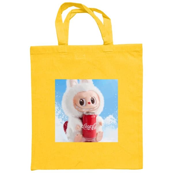 Shoppingväska i Tyg | Praktisk Tygpåse Labubu Summer Edition