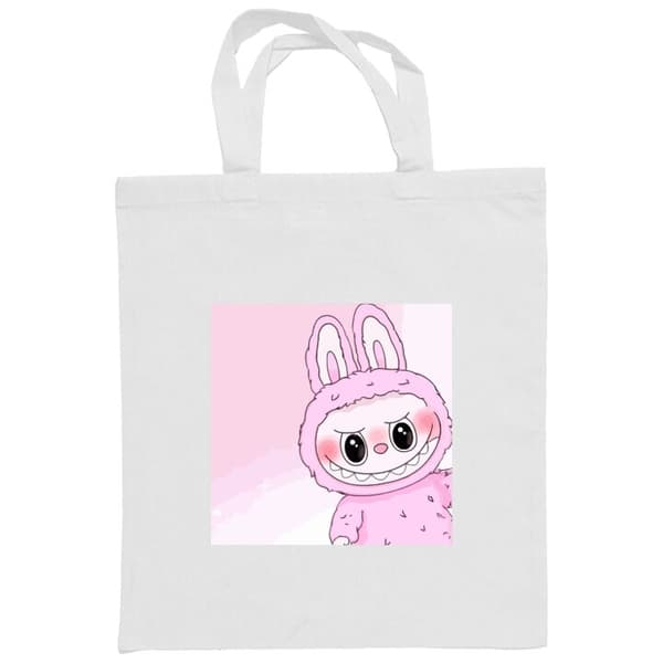 Shoppingväska i Tyg | Praktisk Tygpåse Labubu Bunny Series