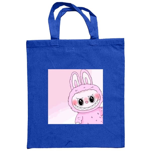 Ostoskassi Kangasta | Kätevä Kangaskassi Labubu Bunny Series Sininen One-size