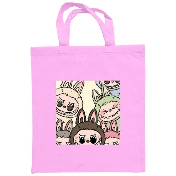 Ostoskassi Kangasta | Kätevä Kangaskassi Labubu Pastel Collect