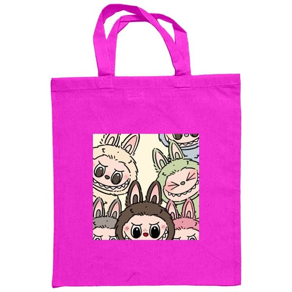 Ostoskassi Kangasta | Kätevä Kangaskassi Labubu Pastel Collect