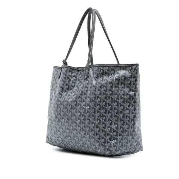 Pre-owned Goyard Goyardine Saint Louis PM Gray