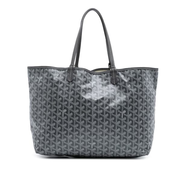 Pre-owned Goyard Goyardine Saint Louis PM Gray