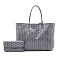 Miniatyrbild 10 av 10: Pre-owned Goyard Goyardine Saint Louis PM Gray