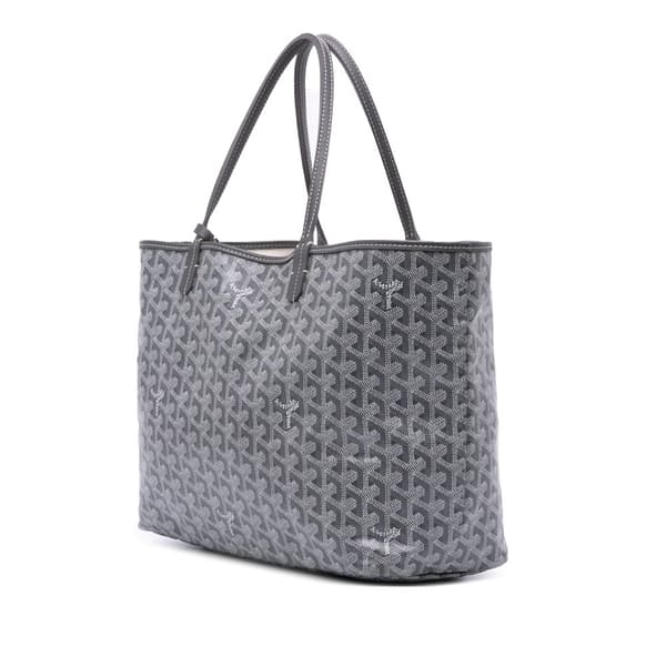 Pre-owned Goyard Goyardine Saint Louis PM Gray