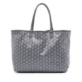 Miniatyrbild 1 av 10: Pre-owned Goyard Goyardine Saint Louis PM Gray