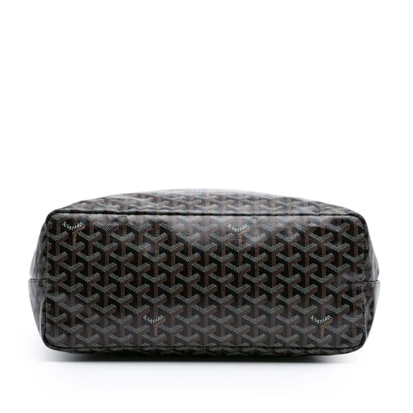 Pre-owned Goyard Goyardine Saint Louis PM Black