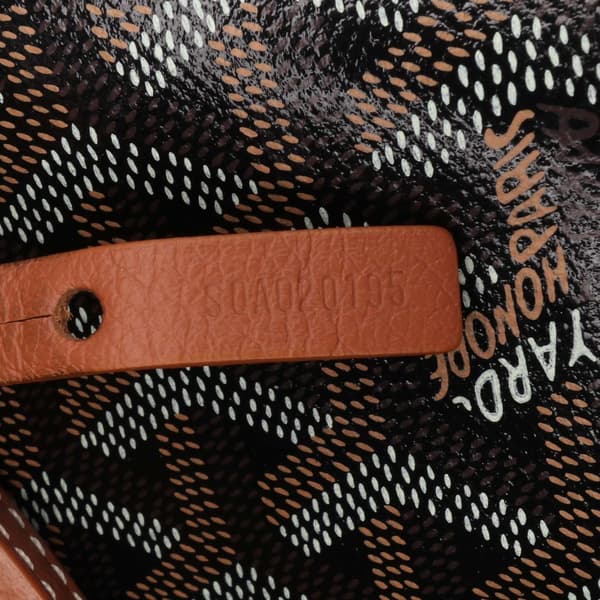 Pre-owned Goyard Goyardine Saint Louis PM Black