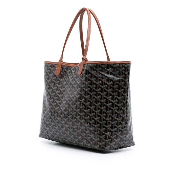 Pre-owned Goyard Goyardine Saint Louis PM Black