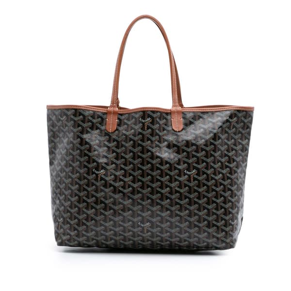 Pre-owned Goyard Goyardine Saint Louis PM Black