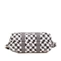 Pikkukuva 3 / 10: Pre-owned Chanel Printed Canvas Gingham Weekender Tote White
