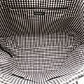 Pikkukuva 4 / 10: Pre-owned Chanel Printed Canvas Gingham Weekender Tote White