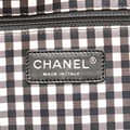 Pikkukuva 5 / 10: Pre-owned Chanel Printed Canvas Gingham Weekender Tote White