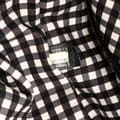 Pikkukuva 7 / 10: Pre-owned Chanel Printed Canvas Gingham Weekender Tote White
