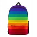 Miniatyrbillede 1 af 2: REGNBUE REGNBUE TASKE SKOLERygsæk LGBT Pride Stor XL