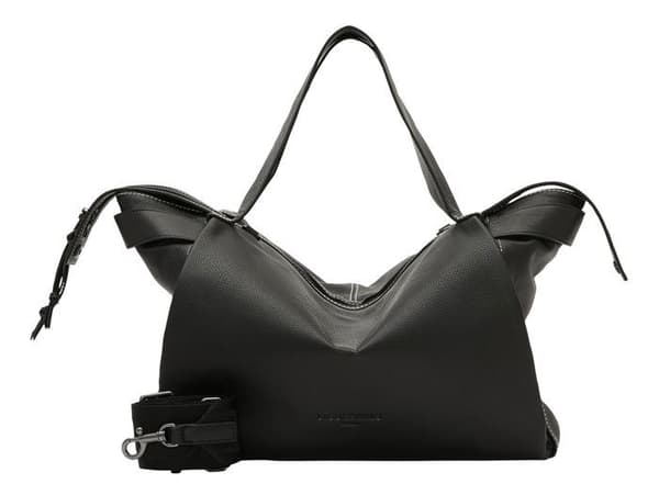 Säckshandväska - LIEBESKIND BERLIN - Grays Edith Cow Satchel L - Läder 100% - Svart - 54x34x17 cm