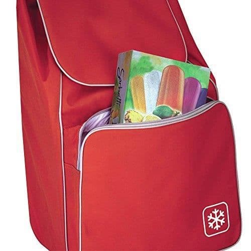 Metaltex Aloe Handvagn med 4 Metallhjul 120 x 60 x 6 cm 120x60x6 cm Röd - 415289R