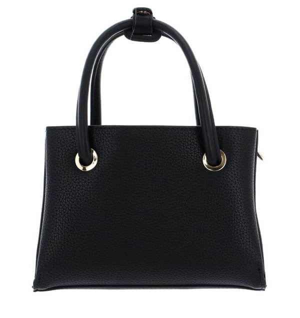 Handväska - VALENTINO - Alexia Tote S - Svart - 100 % polyuretan - Avtagbar axelrem