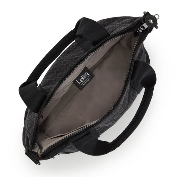 Axelväska - Kipling - Basic Plus Asseni Mini Tote XS - Svart - 100% polyamid - Dragkedja