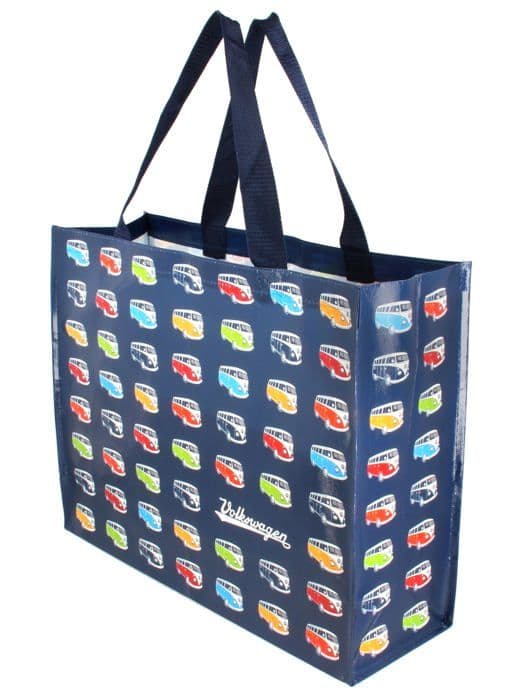 Brisa - BUSB34 - VW Collection Sac Shopper Återanvändbar Cabas med Motiv T1 Combi (Parade/Flerfärgad)