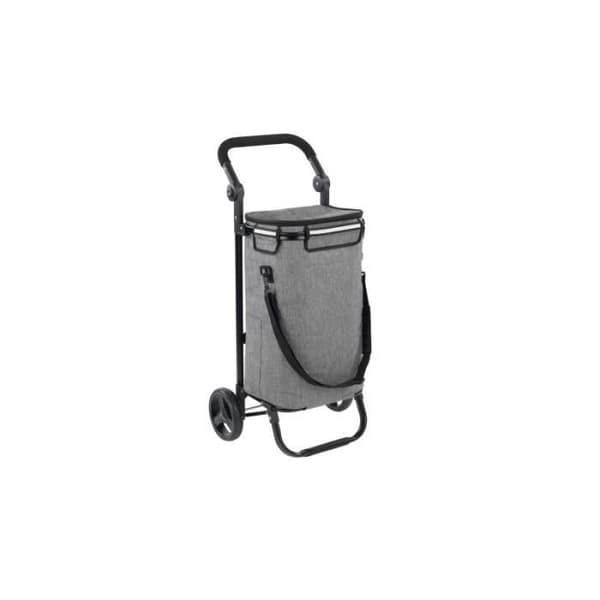 Handlarvagn - Maximex - Isolerad handlarvagn med inre ficka - 38L - Grå