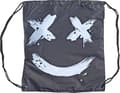 Miniatyrbild 1 av 2: Chilino - 238 - Fällbar shoppingväska Smiley unisex, stor och stabil, miljövänlig, Svart, S, Smiley