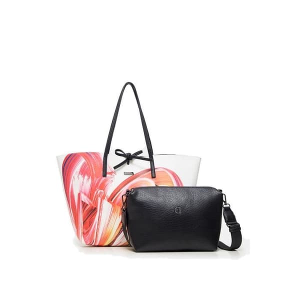 Sac Shopper - Desigual - Vit - 100% polyuretan - Mixte - Storlek UNI