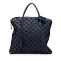 Miniatyrbilde 1 av 10: Pre-owned Louis Vuitton Monogram Addiction Lockit Vertical MM Blue