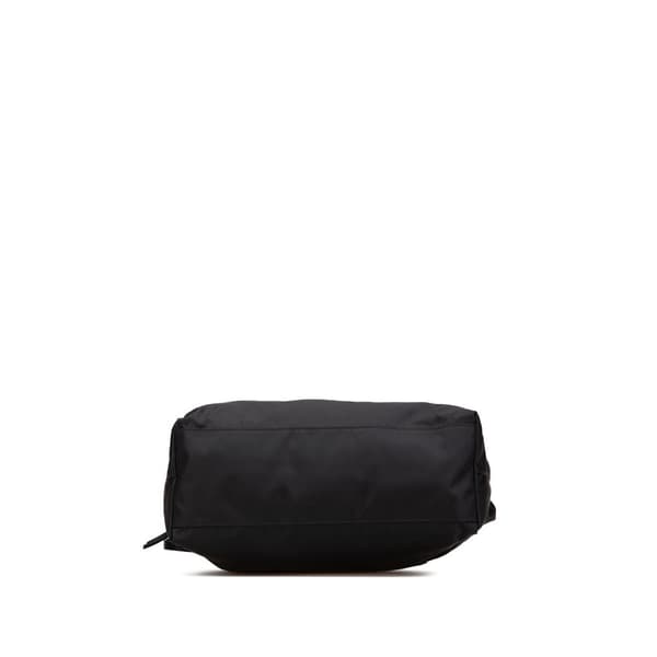 Pre-owned Prada Tessuto Zip Top Tote Black