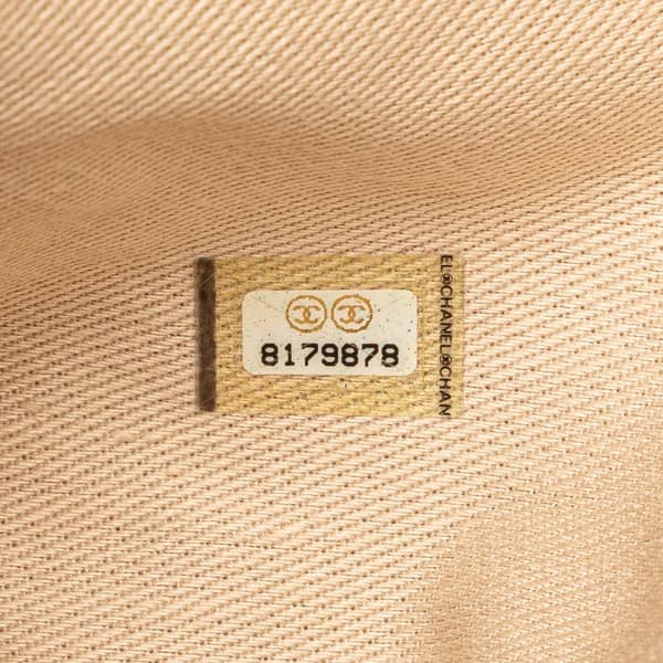 Pre-owned Chanel Canvas Cruise Rope Cabas Tote Brown