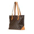 Miniatyrbild 2 av 10: Pre-owned Louis Vuitton Monogram Cabas Piano Brown