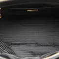 Miniatyrbilde 4 av 10: Pre-owned Prada Large Saffiano Lux Galleria Double Zip Tote Black