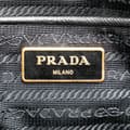 Miniatyrbilde 6 av 10: Pre-owned Prada Large Saffiano Lux Galleria Double Zip Tote Black