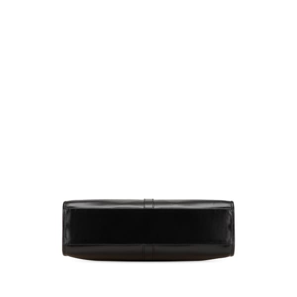 Pre-owned Gucci Leather Jackie Tote Black
